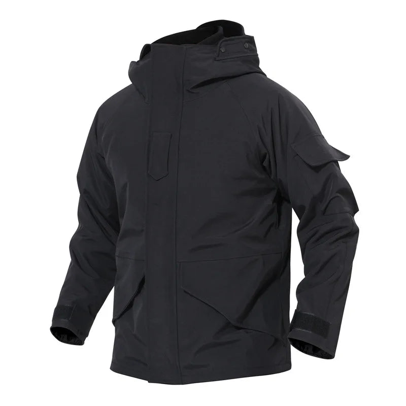 Veste tactique homme 3 en 1 imperméable avec polaire amovible