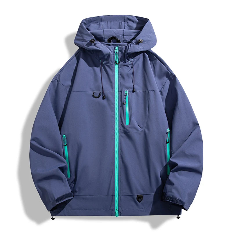 Coupe-Vent Imperméable Unisexe – Veste Légère Outdoor Randonnée Escalade | 8 Coloris M-XXXL - BLACKBEARD OUTDOOR INDUSTRIES