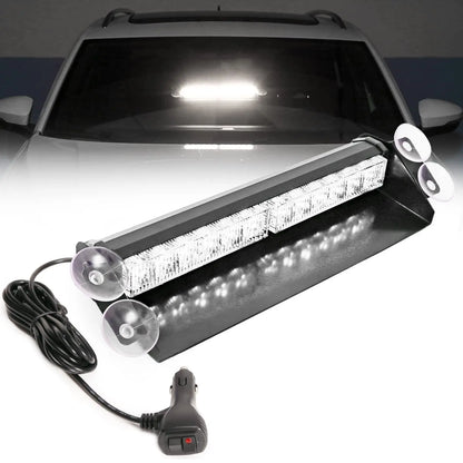 Gyrophare LED 12LED Barre Lumineuse d'Urgence — Police, Ambulance, Pompiers | 12-24V | IP67 - BLACKBEARD OUTDOOR INDUSTRIES