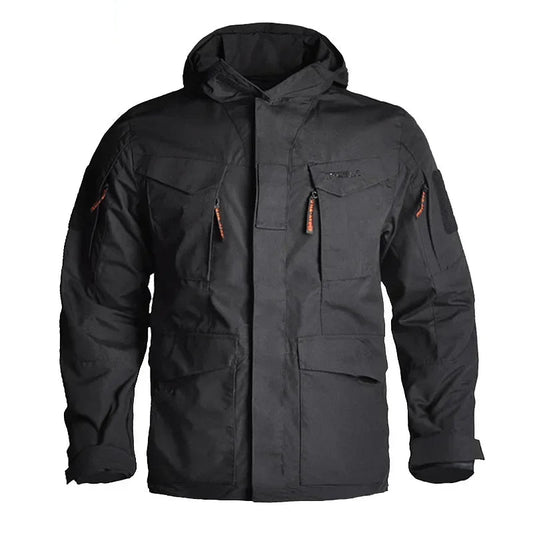 Veste Tactique Camouflage Homme – Coupe-Vent Multi-Poches à Capuche - BLACKBEARD OUTDOOR INDUSTRIES