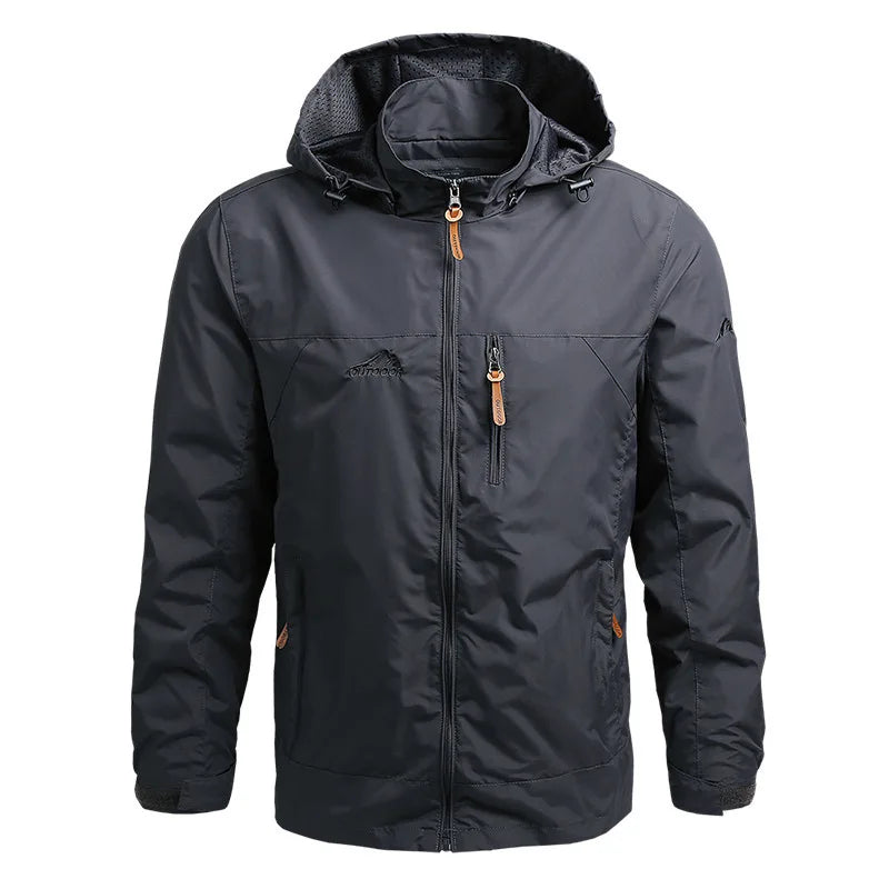 Coupe-Vent Tactique Homme Imperméable — Capuche, Léger, Style Militaire | M à 5XL - BLACKBEARD OUTDOOR INDUSTRIES