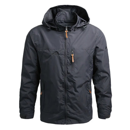 Coupe-Vent Tactique Homme Imperméable — Capuche, Léger, Style Militaire | M à 5XL - BLACKBEARD OUTDOOR INDUSTRIES