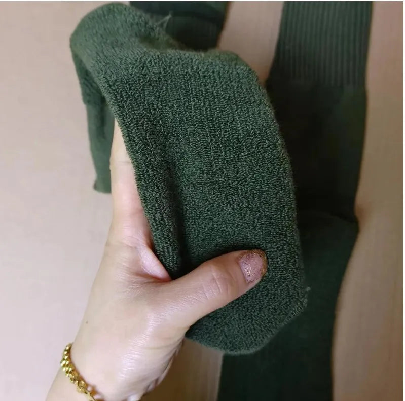 Chaussettes montantes homme style militaire – 3 paires