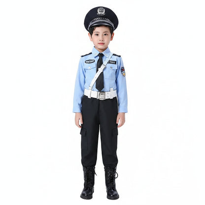 Costume Policier Enfant & Adulte – Déguisement Police Cosplay Halloween - BLACKBEARD OUTDOOR INDUSTRIES