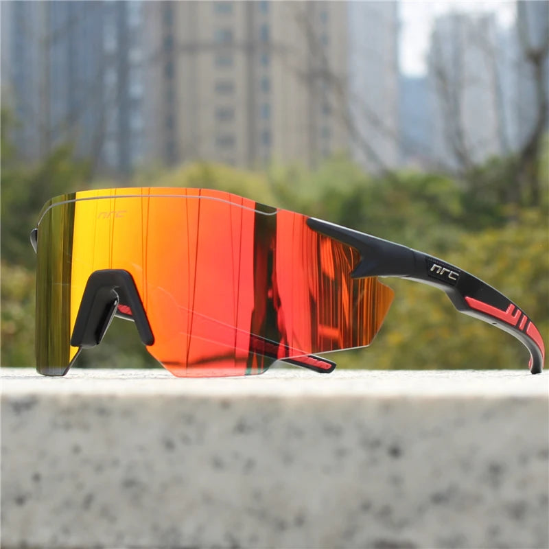 NRC 810 Lunettes de Cyclisme UV400 TR90 – Verres Photochromiques ou Teintés