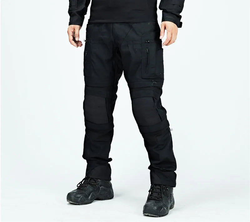 Pantalon cargo tactique homme multi-poches