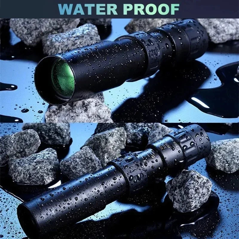 Monoculaire Tactique 10-300x Zoom HD — Télescope Portable Longue Portée Chasse Surveillance - BLACKBEARD OUTDOOR INDUSTRIES