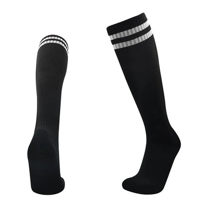 Chaussettes de Football – Longues jusqu’au genou – Enfant & Adulte – Coton Respirant - BLACKBEARD OUTDOOR INDUSTRIES