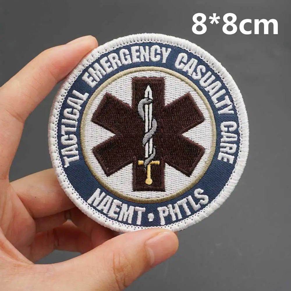 Patch Médical Tactique Brodé - BLACKBEARD OUTDOOR INDUSTRIES