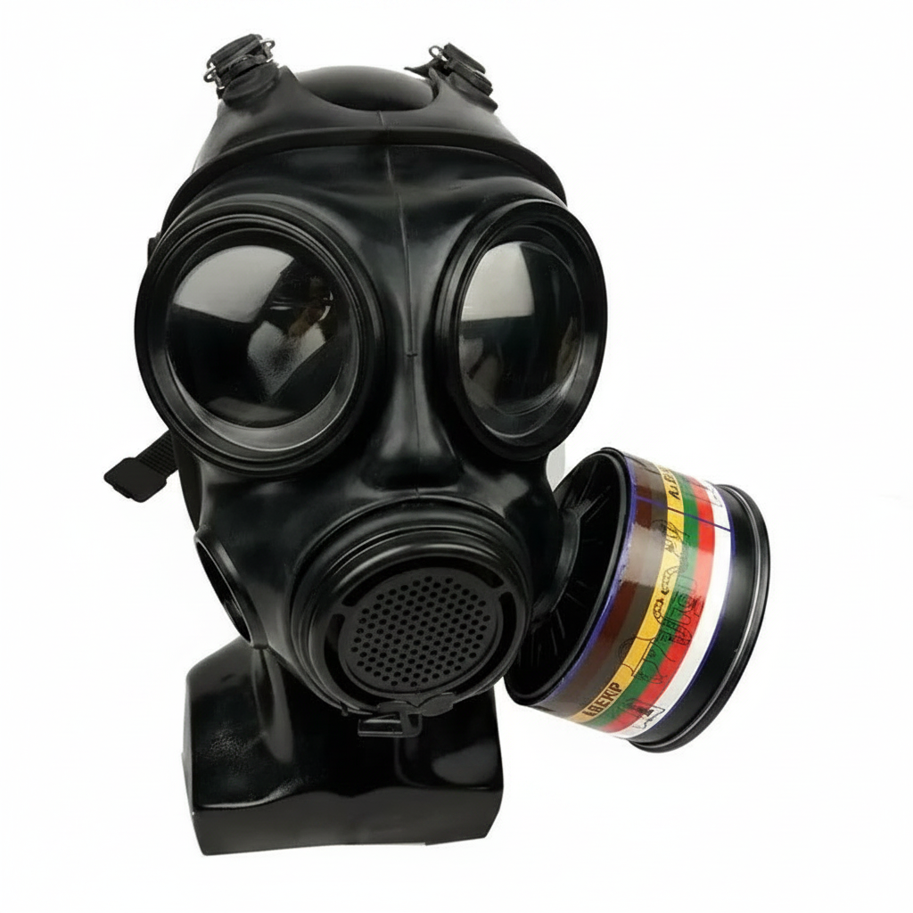 Masque Respirateur Plein Visage MF22 — Protection NBC Industrielle - BLACKBEARD OUTDOOR INDUSTRIES