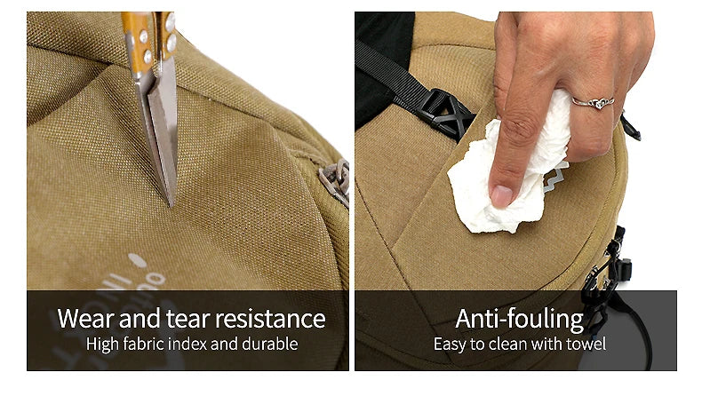 Sac à Dos de Randonnée 35L – Imperméable avec Housse de Pluie Intégrée | Mixte Homme/Femme - BLACKBEARD OUTDOOR INDUSTRIES