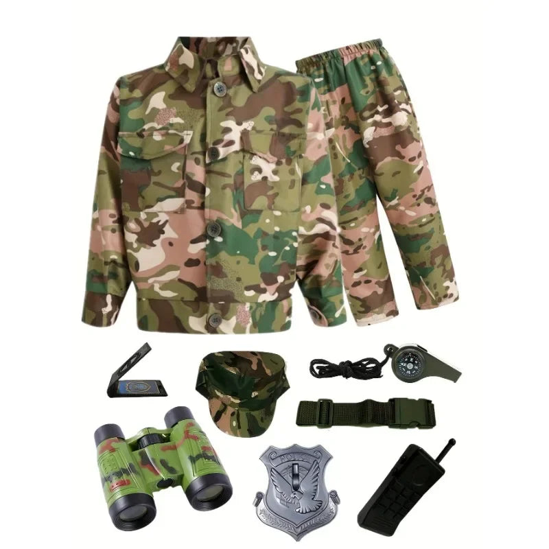 Costume Militaire Camouflage Enfant – Uniforme Soldat Garçon Fille 3-12 Ans - BLACKBEARD OUTDOOR INDUSTRIES