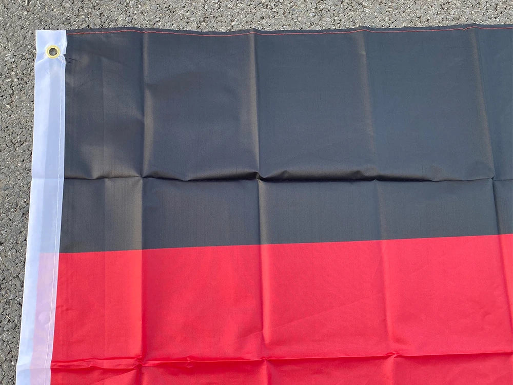 Drapeau de l'Allemagne (Noir, Rouge, Jaune) 90x150 cm - Bannière en Polyester Suspendue pour Décoration BLACKBEARD OUTDOOR INDUSTRIES