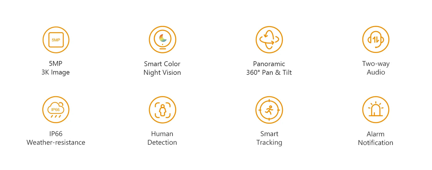 IMOU Cruiser SE+ 5MP | Caméra PTZ Extérieure Wi-Fi 360° | Vision Nocturne Couleur | Audio Bidirectionnel | Détection Humaine | IP66 Ma boutique