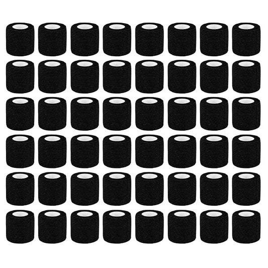 Bandage Auto-adhésif pour Tatouage - Bandes de Protection de Doigts - Enroulements Non-tissés Imperméables et Respirants - Accessoires de Tatouage (5/10/15/20 unités) BLACKBEARD OUTDOOR INDUSTRIES