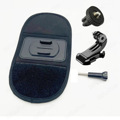 Support de Caméra 360° pour Bandoulière de Sac à Dos - Fixation pour GoPro, DJI Action, Insta360 et Plus BLACKBEARD OUTDOOR INDUSTRIES