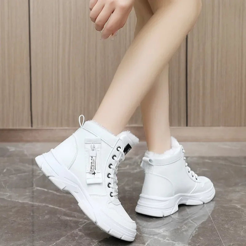 Bottines Femme Hiver 2024 – Chaussures Chaudes Imperméables à Lacets - BLACKBEARD OUTDOOR INDUSTRIES