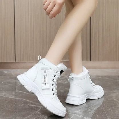 Bottines Femme Hiver 2024 – Chaussures Chaudes Imperméables à Lacets - BLACKBEARD OUTDOOR INDUSTRIES