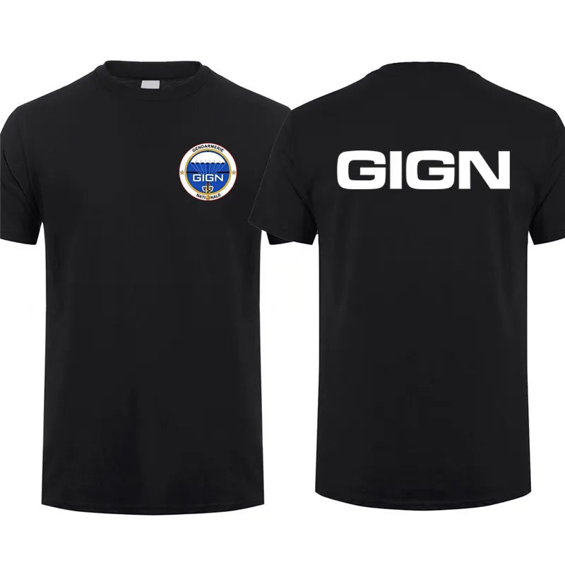 T-shirt Gendarmerie Française – Manches Courtes - BLACKBEARD OUTDOOR INDUSTRIES