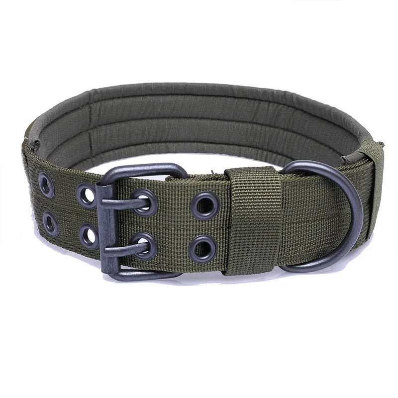 Collier Tactique Réglable pour Chien – Militaire, Entraînement & Sécurité | Nylon Résistant Ma boutique