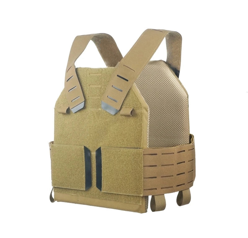 Gilet porte-plaques tactique