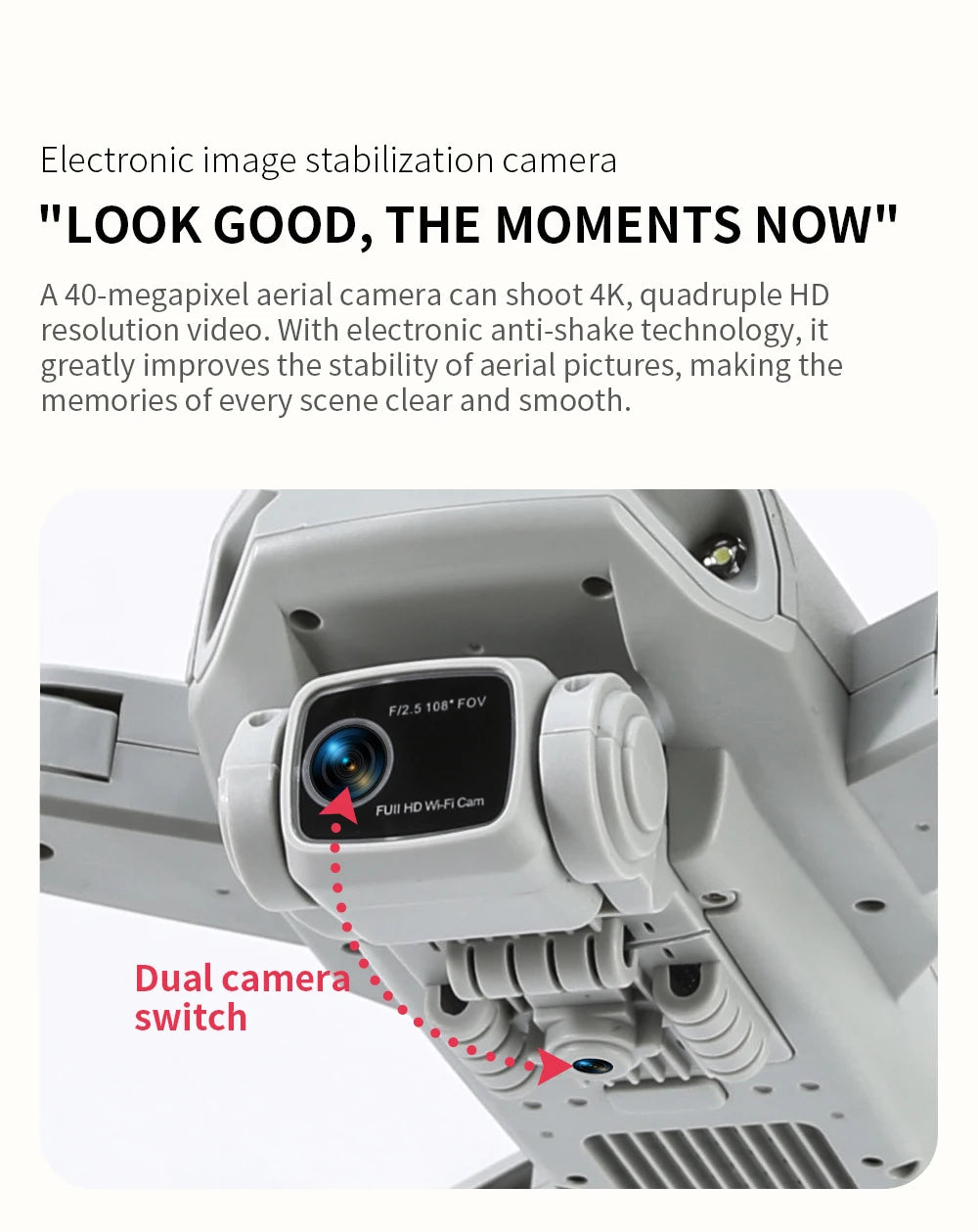 🚁 Drone L900 Pro 4K GPS – Caméra HD, Pliable, Facile à Utiliser Ma boutique