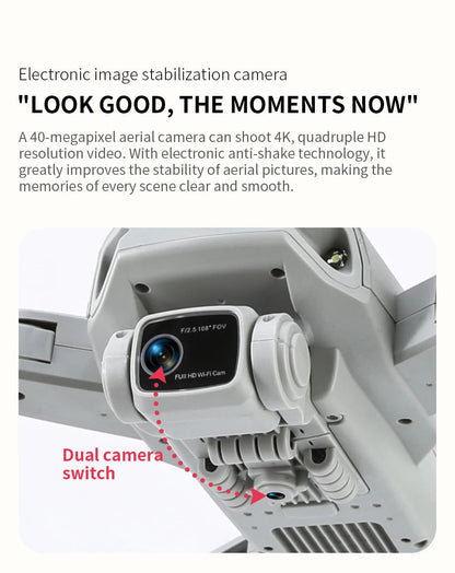 🚁 Drone L900 Pro 4K GPS – Caméra HD, Pliable, Facile à Utiliser Ma boutique