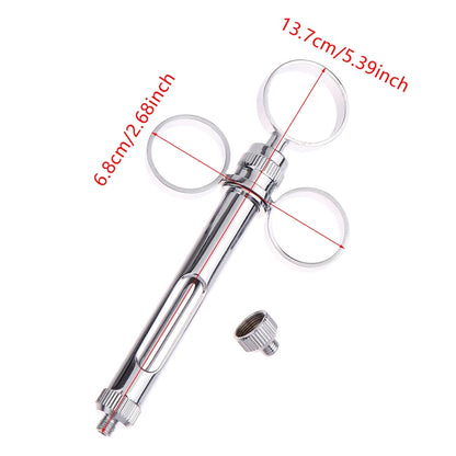 Seringue Dentaire Intraligamentaire Acier Inoxydable 1,8 ml – Style Stylo Aspirante – Instrument Chirurgical Dentiste