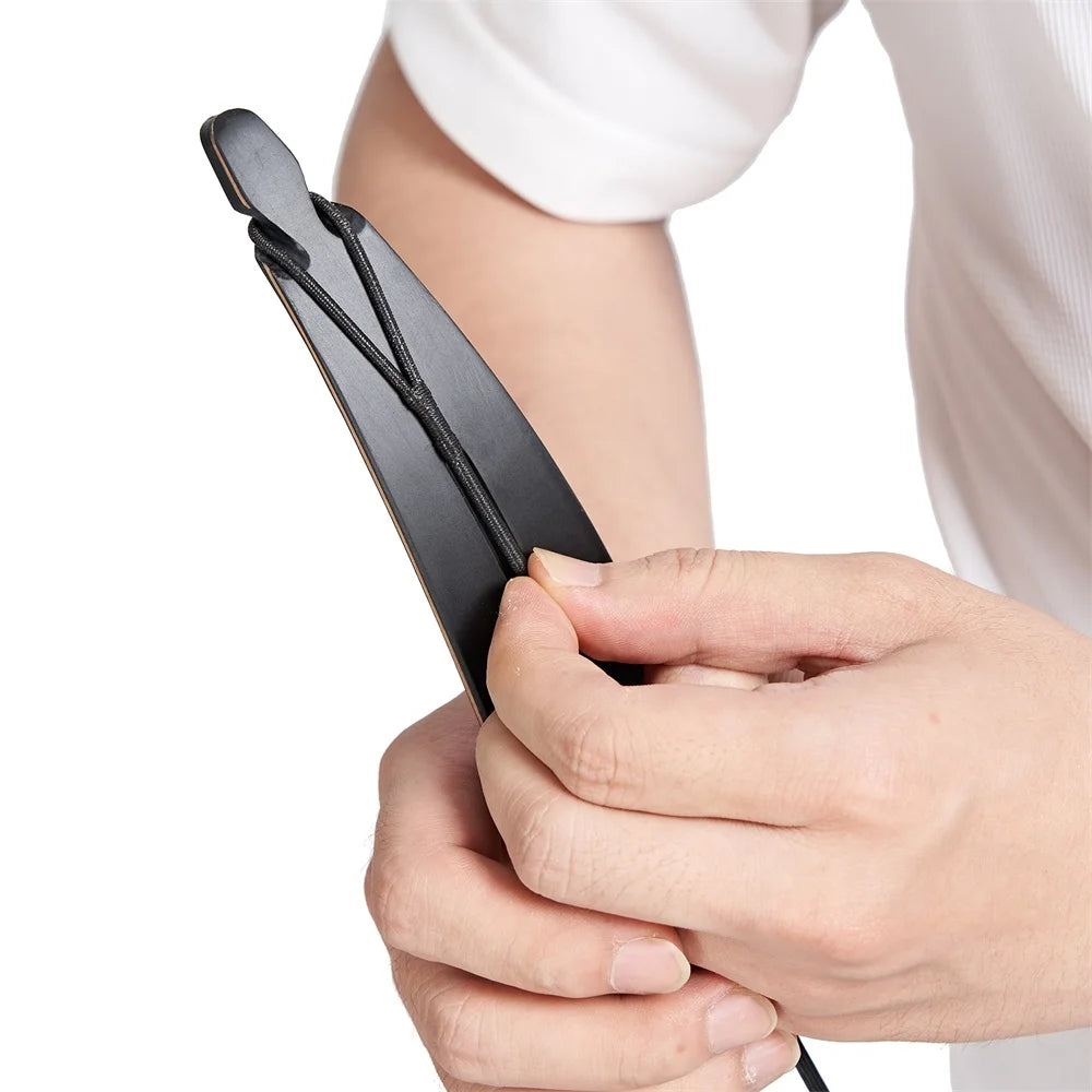 56" Archery Recurve Hunting Bow 30-50lbs Outdoor Hunting Take-down Bow for Right-handed Powerful Shooting Target Practice Bow BLACKBEARD OUTDOOR INDUSTRIES