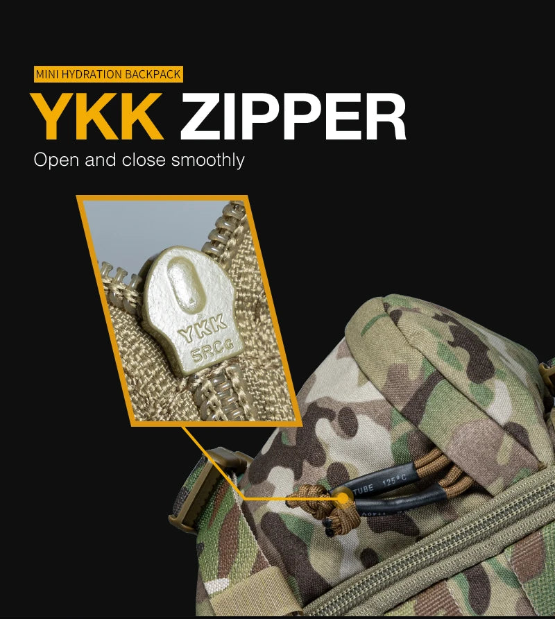 Sac d’Hydratation Tactique Mini – IDOGEAR MOLLE 500D Nylon - BLACKBEARD OUTDOOR INDUSTRIES