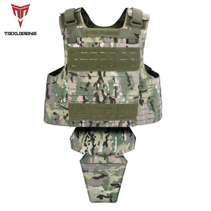 Porte-plaques tactique en nylon 1000D avec système MOLLE laser