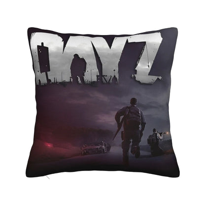 Housse de Coussin DayZ « One Bullet and a Dream » – Taie d’Oreiller Gaming Polyester Zippée | 30x30 à 50x50 cm | Cadeau Gamer