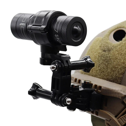 Caméra de Casque Tactique FAST MICH – 720P / 1080P, pour Chasse, Airsoft et Sports Extérieurs BLACKBEARD OUTDOOR INDUSTRIES