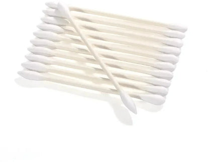 100 Coton-Tiges Individuellement Emballés – Double Embout – Hygiéniques, Jetables, Portables - BLACKBEARD OUTDOOR INDUSTRIES