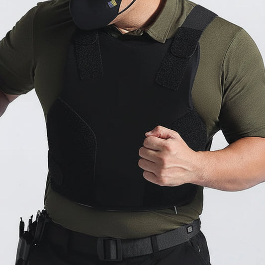 Gilet pare-lames ultra fin - discret sous les vêtements, léger et réglable - BLACKBEARD OUTDOOR INDUSTRIES