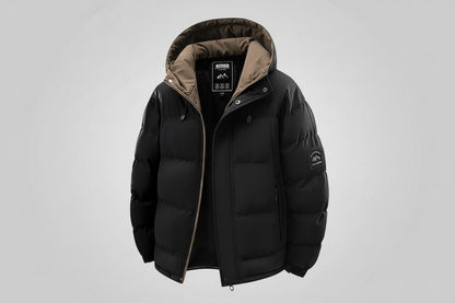 Veste homme à capuche imperméable et coupe-vent