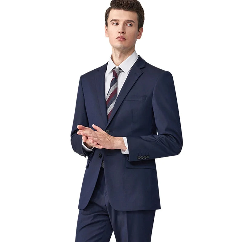 Costume Homme pour Agent de Sécurité - Veste et Pantalon, Confort et Coupe Ajustée