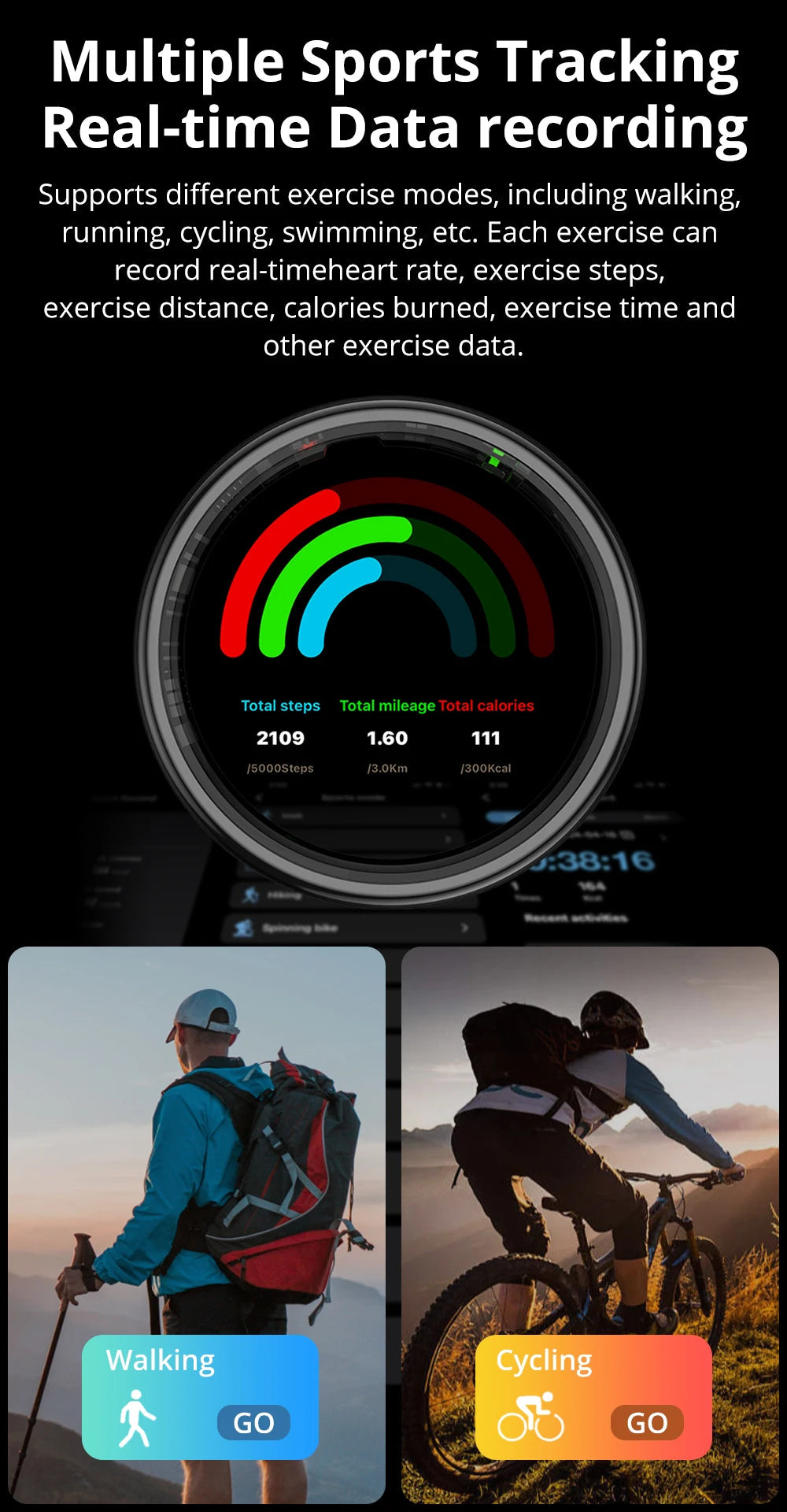 COLMI R12 Smart Ring – Suivi de Santé Innovant et Design Élégant BLACKBEARD OUTDOOR INDUSTRIES