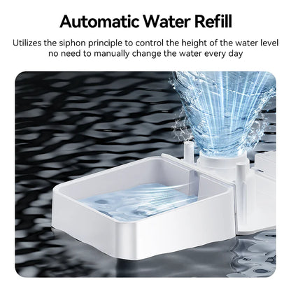Distributeur automatique ROJECO WiFi 8,5 L pour chat – 2-en-1