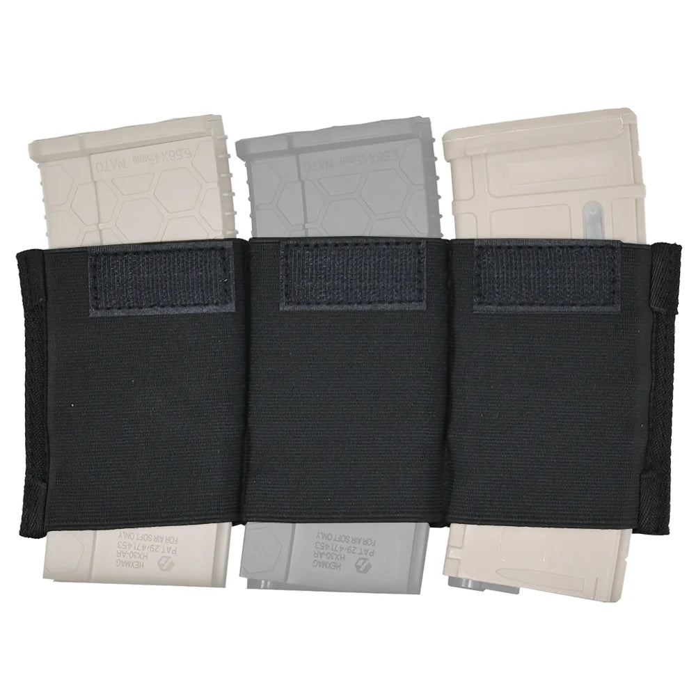 Tactifans 5.56 Triple porte chargeur pour Micro Fight MK3 MK4 Chest Rig BLACKBEARD OUTDOOR INDUSTRIES