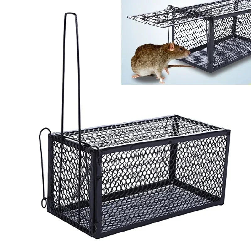 Piège à Souris Auto-verrouillant Intelligent – Cage à Rats Réutilisable en Fer Durable et Sécurisée Ma boutique