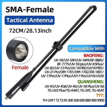 Antenne Tactique ABBREE CS – SMA-Female - BLACKBEARD OUTDOOR INDUSTRIES