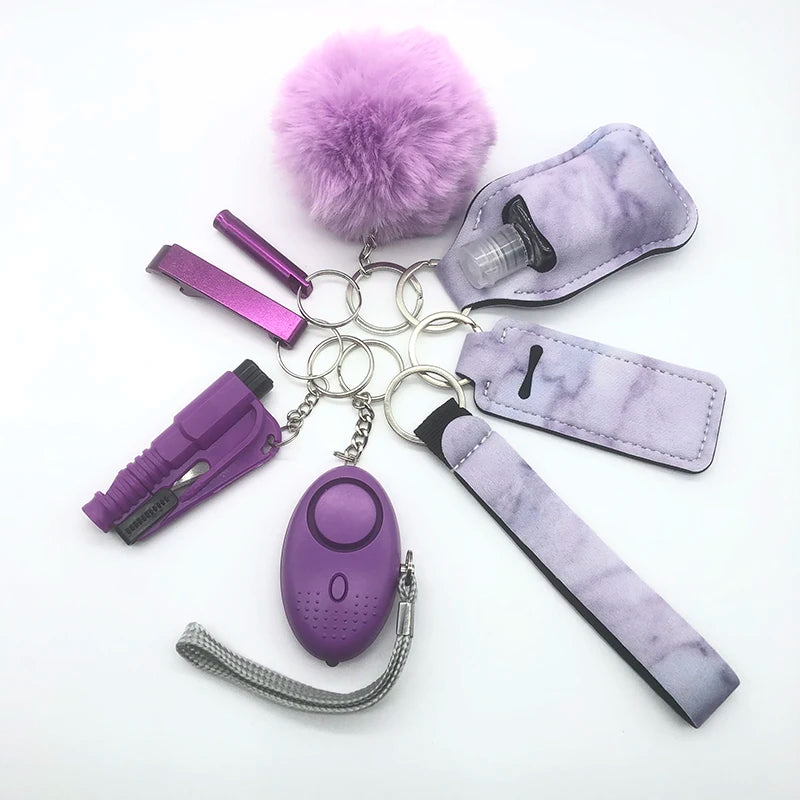 Porte-clés de survie pour femme, modèles au choix