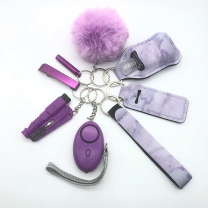 Porte-clés de survie pour femme, modèles au choix