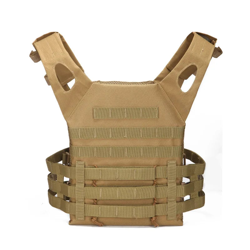 Gilet Tactique MOLLE 1000D – Version Simplifiée Porte-Plaques de Chasse, Protection et Armure de Corps avec Poches pour Munitions BLACKBEARD OUTDOOR INDUSTRIES
