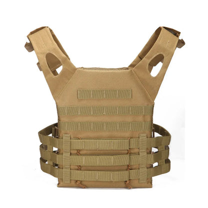 Gilet Tactique MOLLE 1000D – Version Simplifiée Porte-Plaques de Chasse, Protection et Armure de Corps avec Poches pour Munitions BLACKBEARD OUTDOOR INDUSTRIES