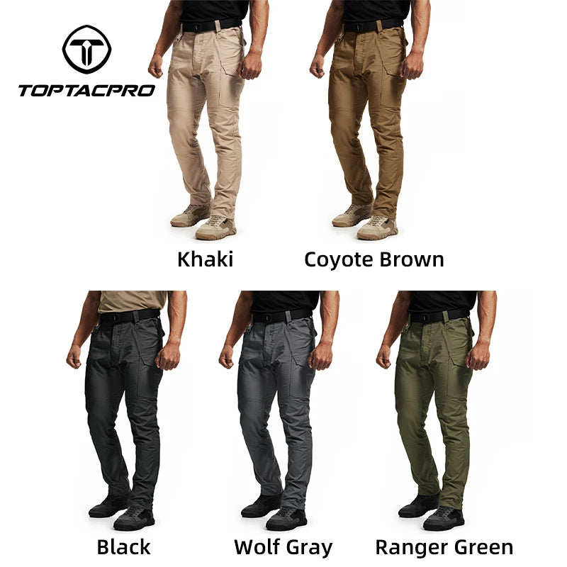 Pantalon tactique TOPTACPRO stretch ripstop déperlant multi-poches - BLACKBEARD OUTDOOR INDUSTRIES