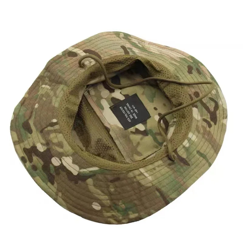 Chapeau Tactique Camo Unisexe – Casquette de Pêche, Randonnée et Soleil - BLACKBEARD OUTDOOR INDUSTRIES
