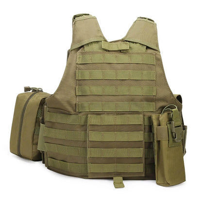 Gilet tactique d'entraînement réglable à ouverture rapide