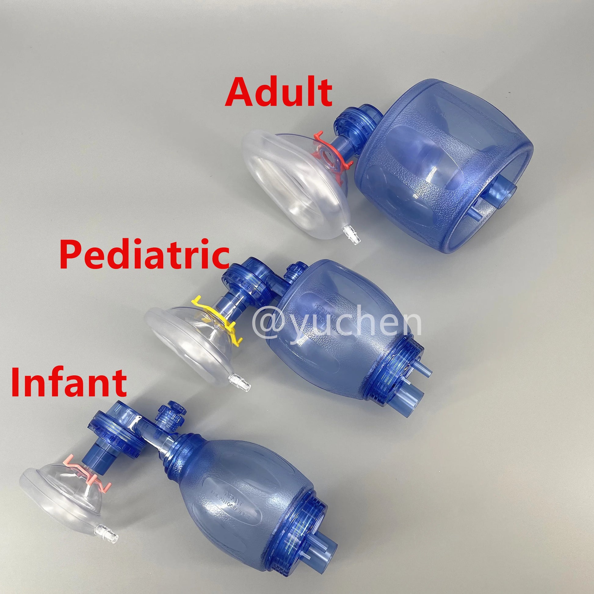 Ambu Bag Médical Manuel PVC pour Enfant, Nourrisson et Adulte - BLACKBEARD OUTDOOR INDUSTRIES